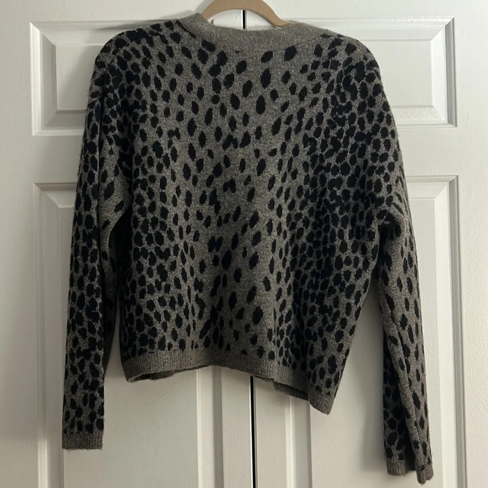 Rails Reese Dalmatian cardigan sweater - Picture 6 of 7
